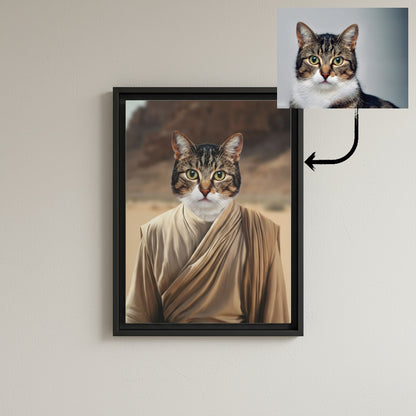 Star Wars Pet Portrait – Custom Artwork for Pet Parents by Pawsitively Quirky