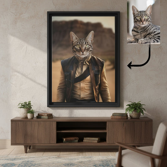 Star Wars Pet Portrait – Personalized Pet Art by Pawsitively Quirky